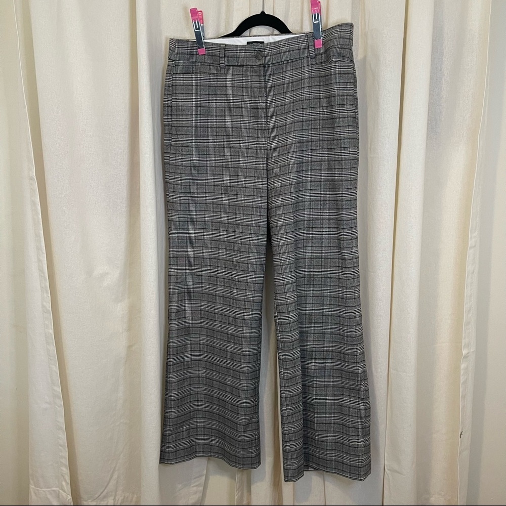 Loft Plaid Trouser - NWT